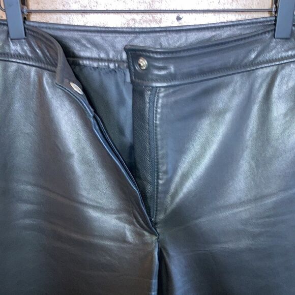 Classiques Entier Leather Pants Woman’s Size 4 - Picture 3 of 9
